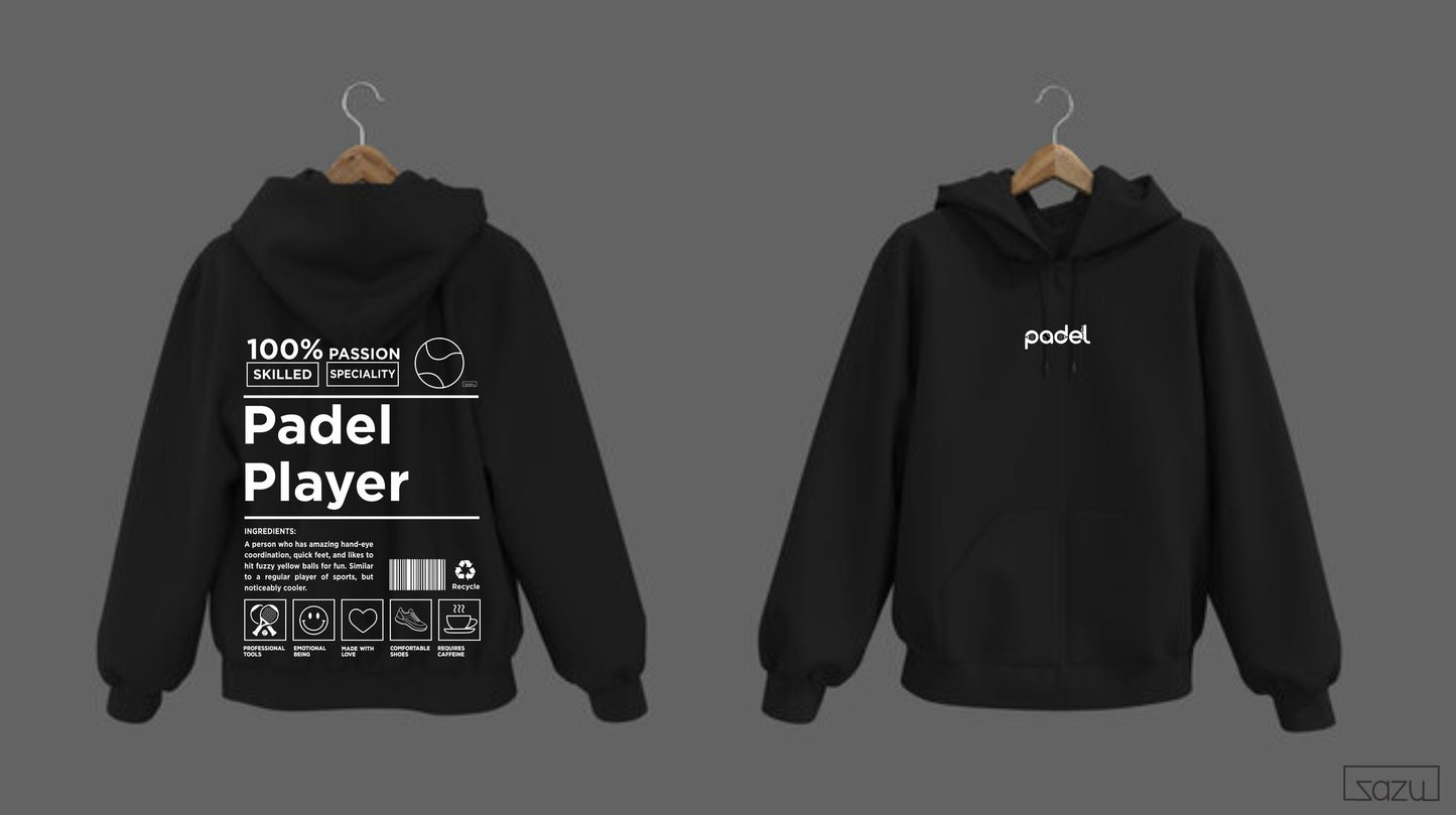 Padel Player padel apparel by Zazu