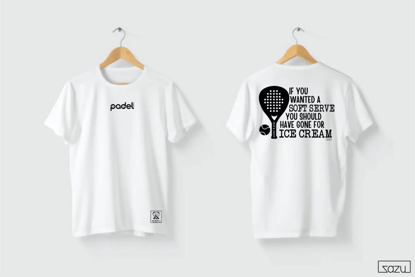 Soft Serve padel apparel by Zazu Apparel